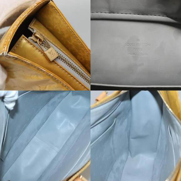 LOUIS VUITTON Monogram Vernis Columbus Tote Bag Gris M91028 - Picture 11 of 12